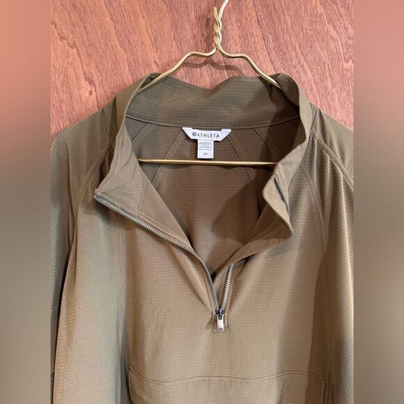 Athleta BOUNDLESS POPOVER olive size‎ 2x - Picture 9 of 11